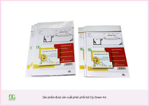 giấy kiểm tra cấp 2