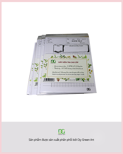 giấy kiểm tra cao cấp