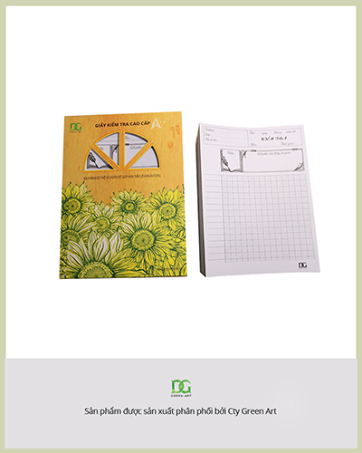 giấy kiểm tra chất lượng