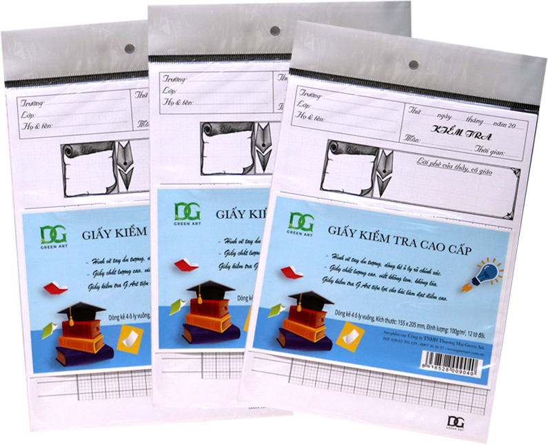 giấy kiểm tra G Art