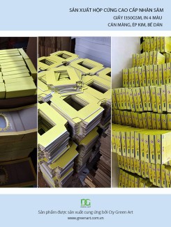  Sản xuất hộp sâm lát cao cấp