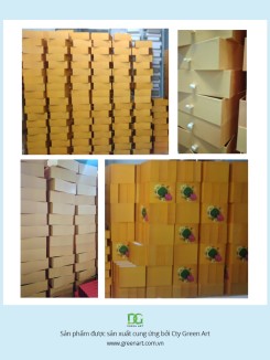 Sản xuất hộp giấy cứng cao cấp từ carton